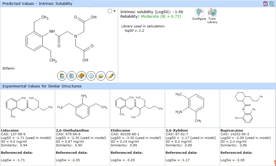 PhysChem Suite：化合物理化性质计算 界面