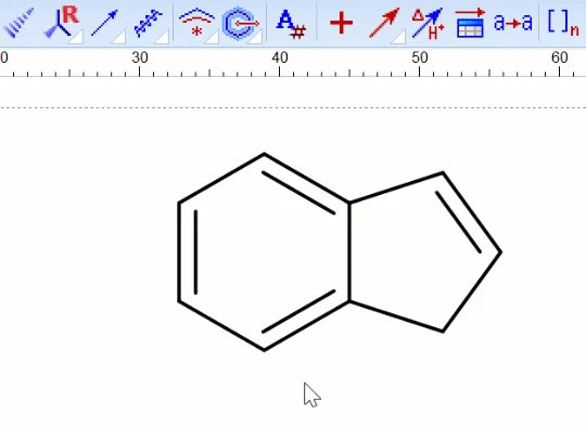 图8. 使用Markush键工具给变化位置添加标签