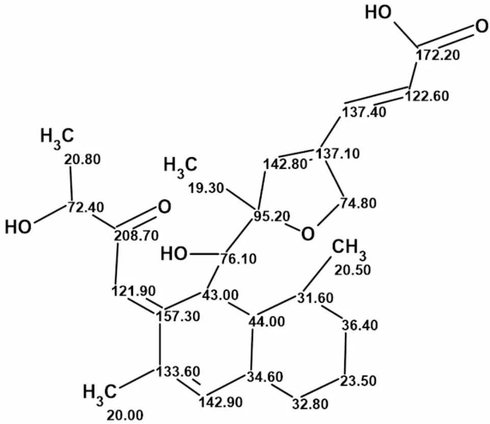 本案例研究充分证明了利用快速经验方法进行NMR化学位移预测对验证结构假设的重要性。通过实证分析可见，这类验证在绝大多数情况下能够有效避免错误结构的推导与发表。