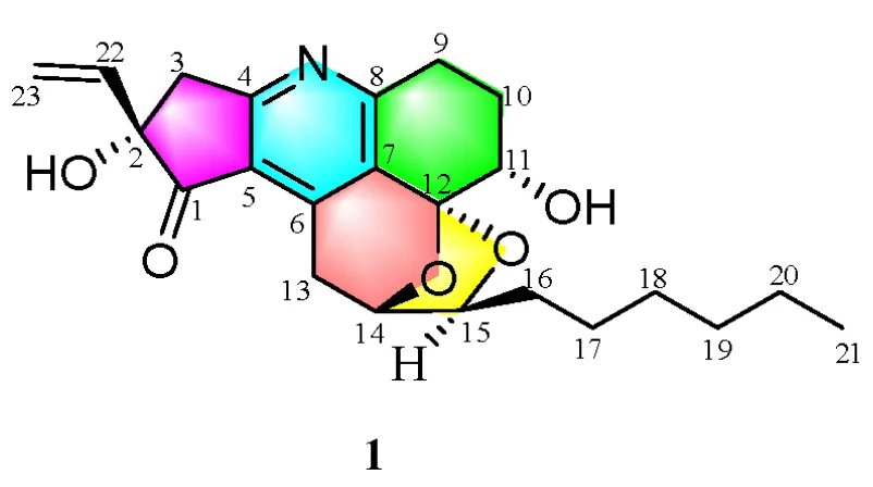 聚酮类天然产物 trichodermatides A 的结构解析