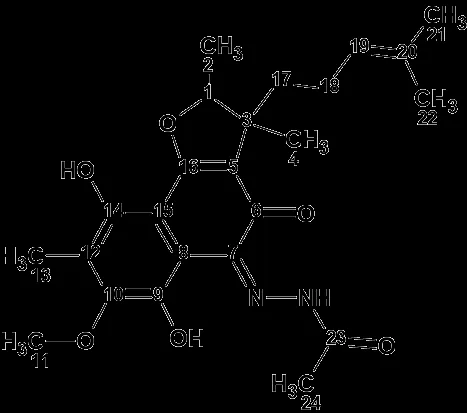 杂萜类天然产物 Furaquinocin L 的结构解析