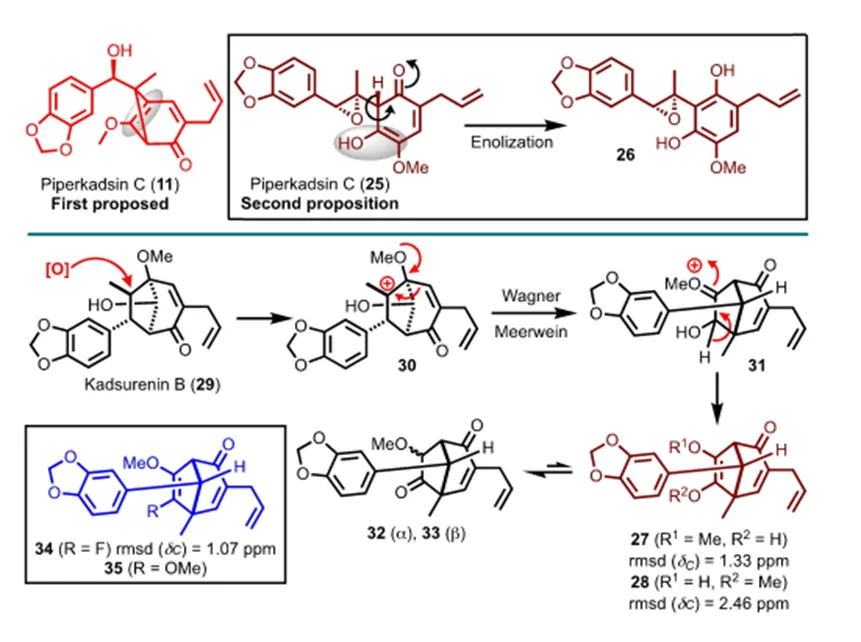 基于化学规则重新鉴定归属天然产物结构