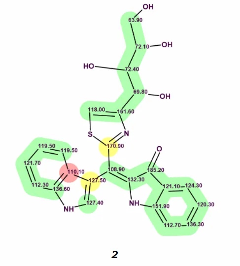 含硫吲哚类生物碱 Isatisindigoticanine I 的结构解析