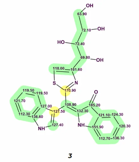 含硫吲哚类生物碱 Isatisindigoticanine I 的结构解析