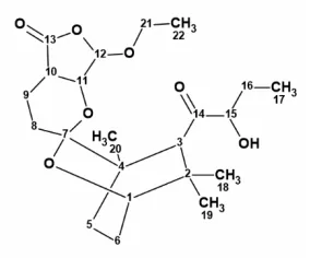 结构解析案例：螺缩酮二萜化合物 Leonuketal