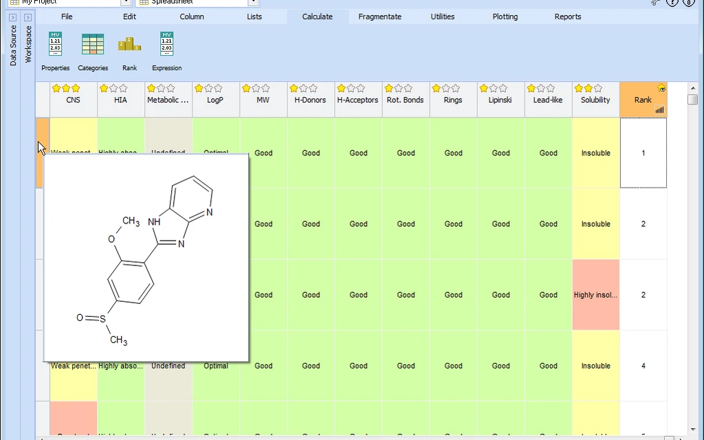 分子结构表单管理（Structure Spreadsheet）深蓝品牌封面